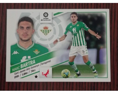 Cromo Liga Este 2022/2023 BARTRA Real Betis Nº7