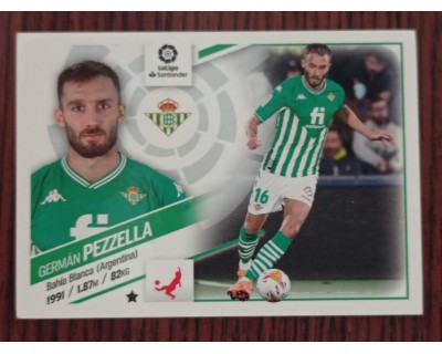 Cromo Liga Este 2022/2023 PEZELLA Real Betis Nº9