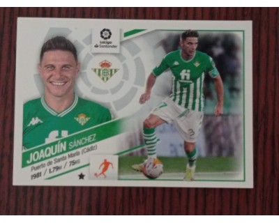 Cromo Liga Este 2022/2023 JOAQUIN Real Betis Nº13B