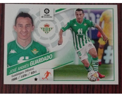 Cromo Liga Este 2022/2023 GUARDADO Real Betis Nº14