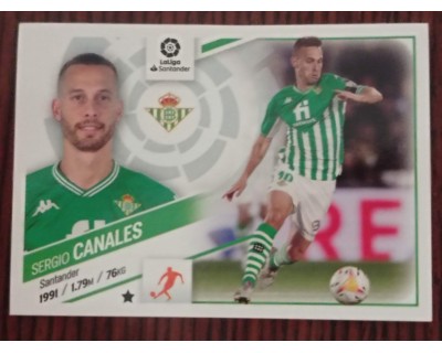 Cromo Liga Este 2022/2023 CANALES Real Betis Nº15