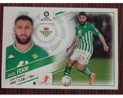 Cromo Liga Este 2022/2023 FEKIR Real Betis Nº17