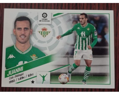 Cromo Liga Este 2022/2023 JUANMI Real Betis Nº18