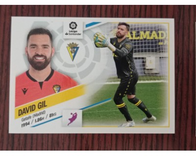 Cromos Liga Este 2022/2023 DAVID GIL Cadiz C.F. Nº4