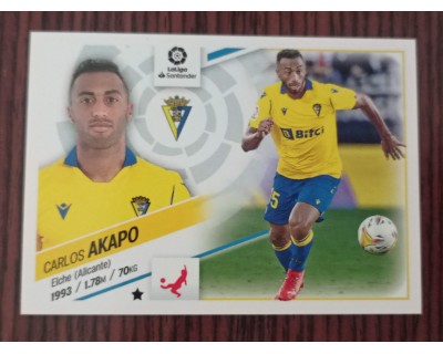 Cromos Liga Este 2022/2023 AKAPO Cadiz C.F. Nº5