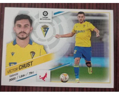 Cromos Liga Este 2022/2023 VICTOR CHUST Cadiz C.F. Nº9A