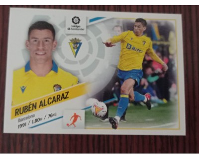 Cromos Liga Este 2022/2023 RUBEN ALCARAZ Cadiz C.F. Nº11