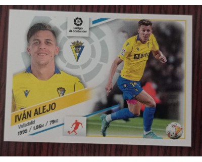 Cromos Liga Este 2022/2023 IVAN ALEJO Cadiz C.F. Nº13