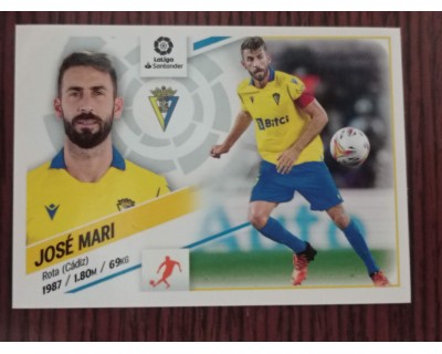 Cromos Liga Este 2022/2023 JOSE MARI Cadiz C.F. Nº14