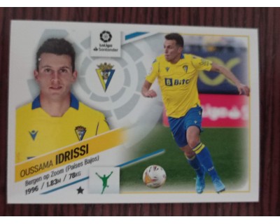 Cromos Liga Este 2022/2023 IDRISSI Cadiz C.F. Nº16