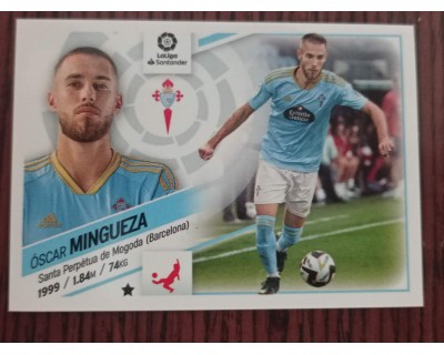 Cromo Liga Este 2022/2023 MINGUEZA RC Celta Nº10 TERCERA EDICION