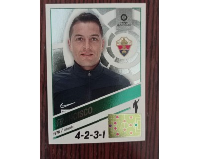 Cromo Liga Este 2022/2023 FRANCISCO ELCHE CF Nº2