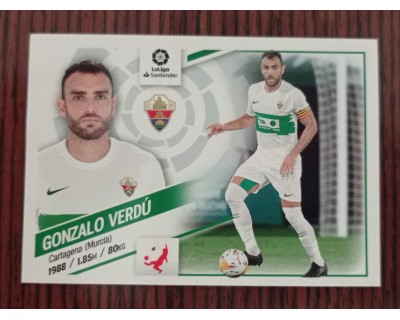 Cromo Liga Este 2022/2023 GONZALO VERDU ELCHE CF Nº8