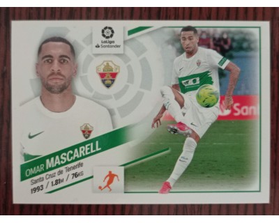 Cromo Liga Este 2022/2023 OMAR MASCARELL ELCHE CF Nº11