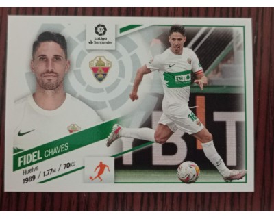 Cromo Liga Este 2022/2023 FIDEL ELCHE CF Nº15