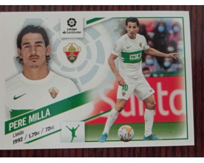 Cromo Liga Este 2022/2023 PERE MILLA ELCHE CF Nº18B