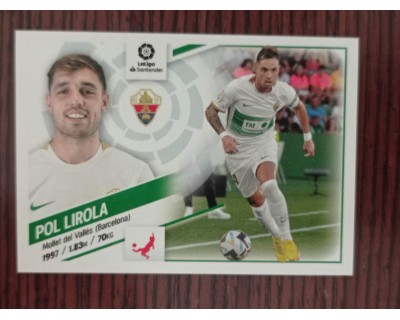 Cromos Liga Este 2022/2023 POL LIROLA Nº8BIS COLOCA TERCERA EDICION