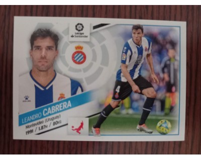 Cromo Liga Este 2022/2023 LEANDRO CABRERA RCD ESPANYOL Nº7