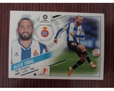 Cromo Liga Este 2022/2023 ALEIX VIDAL RCD ESPANYOL Nº11