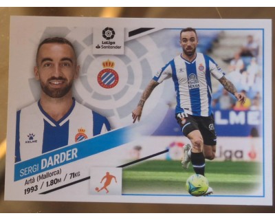 Cromo Liga Este 2022/2023 SERGI DARDER RCD ESPANYOL Nº13