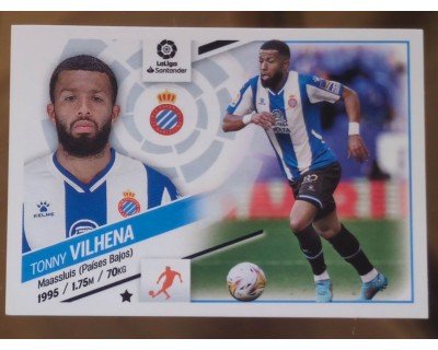 Cromo Liga Este 2022/2023 TONNY VILHENA RCD ESPANYOL Nº14