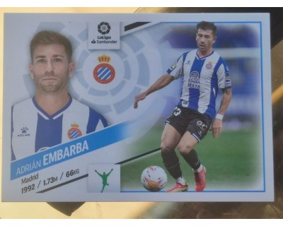 Cromo Liga Este 2022/2023 EMBARBA RCD ESPANYOL Nº17