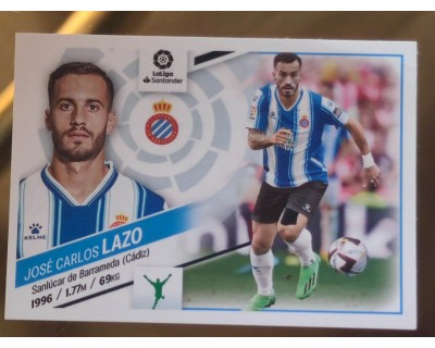 Cromos Liga Este 2022/2023 LAZO Nº18BIS COLOCA CUARTA EDICION