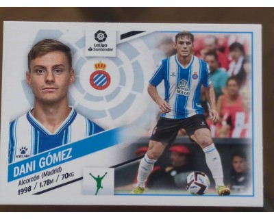 Cromos Liga Este 2022/2023 DANI GOMEZ Nº19BIS COLOCA CUARTA EDICION