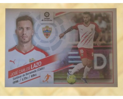 Cromo Liga Este 2022/2023 JOSE CARLOS LAZO UD ALMERIA Nº14