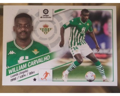 Cromo Liga Este 2022/2023 WILLIAM CARVALHO Real Betis Nº13A