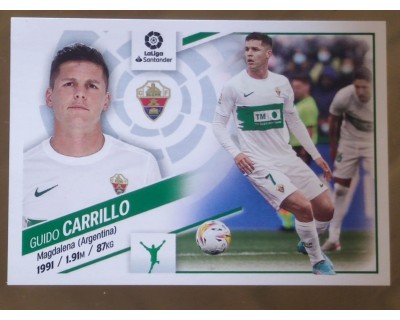 Cromo Liga Este 2022/2023 GUIDO CARRILLO ELCHE CF Nº18A