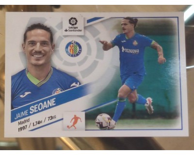 Cromo Liga Este 2022/2023 SEOANE Getafe CF Nº16 SEGUNDA EDICION