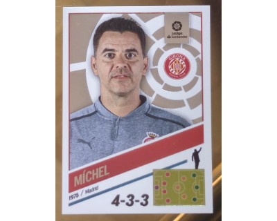 Cromos Liga Este 2022/2023 MICHEL Girona CF Nº2