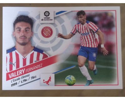 Cromos Liga Este 2022/2023 VALERY Girona CF Nº9