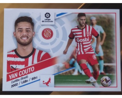 Cromos Liga Este 2022/2023 YAN COUTO Girona CF Nº10 SEGUNDA EDICION