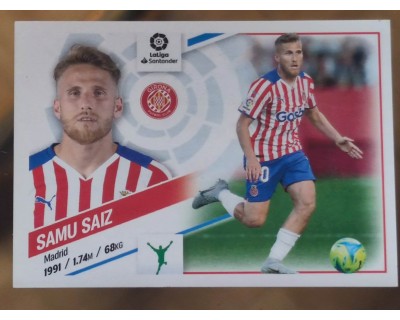 Cromos Liga Este 2022/2023 SAMU SAIZ Girona CF Nº18