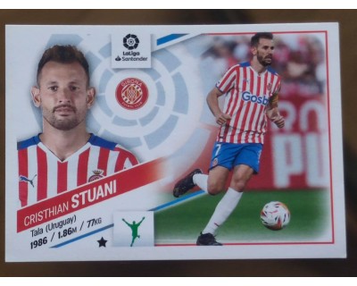 Cromos Liga Este 2022/2023 STUANI Girona CF Nº20