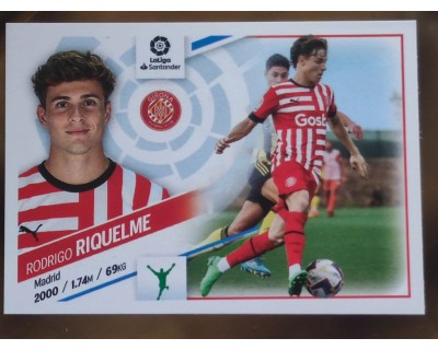 Cromos Liga Este 2022/2023 RIQUELME Girona CF Nº19 TERCERA EDICION