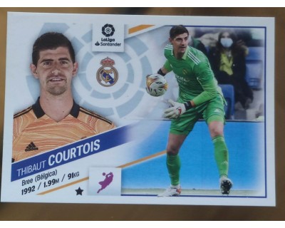 Cromos Liga Este 2022/2023 COURTOIS Real Madrid CF Nº3