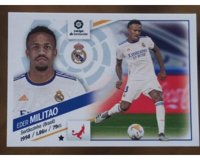 Cromos Liga Este 2022/2023 MILITAO Real Madrid CF Nº7