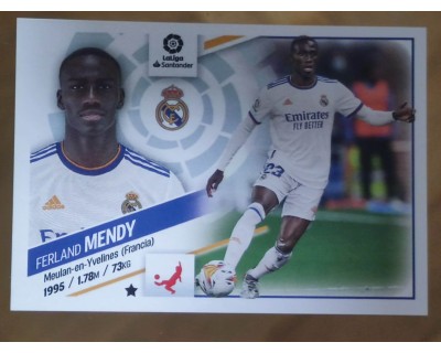 Cromos Liga Este 2022/2023 MENDY Real Madrid CF Nº9