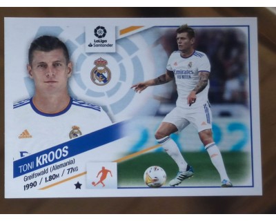 Cromos Liga Este 2022/2023 TONI KROOS Real Madrid CF Nº11