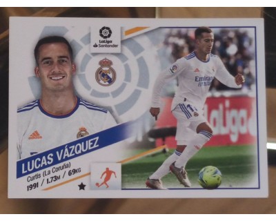 Cromos Liga Este 2022/2023 LUCAS VAZQUEZ Real Madrid CF Nº14