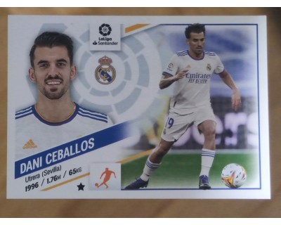 Cromos Liga Este 2022/2023 DANI CEBALLOS Nº10BIS COLOCA TERCERA EDICION