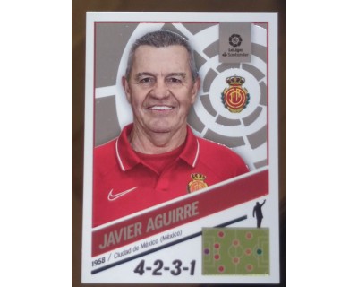 Cromos Liga Este 2022/2023 JAVIER AGUIRRE RCD Mallorca Nº2