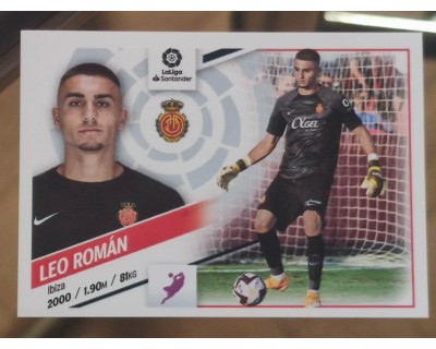 Cromos Liga Este 2022/2023 LEO ROMAN RCD Mallorca Nº4 SEGUNDA EDICION