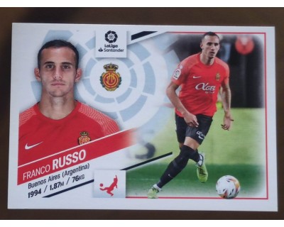 Cromos Liga Este 2022/2023 FRANCO RUSSO RCD Mallorca Nº7