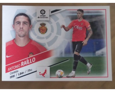 Cromos Liga Este 2022/2023 ANTONIO RAILLO RCD Mallorca Nº8