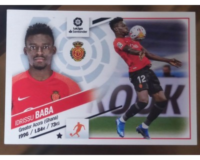 Cromos Liga Este 2022/2023 IDRISSU BABA RCD Mallorca Nº11