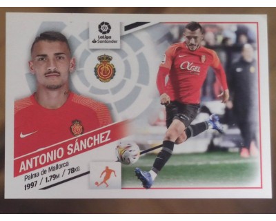 Cromos Liga Este 2022/2023 ANTONIO SANCHEZ RCD Mallorca Nº12